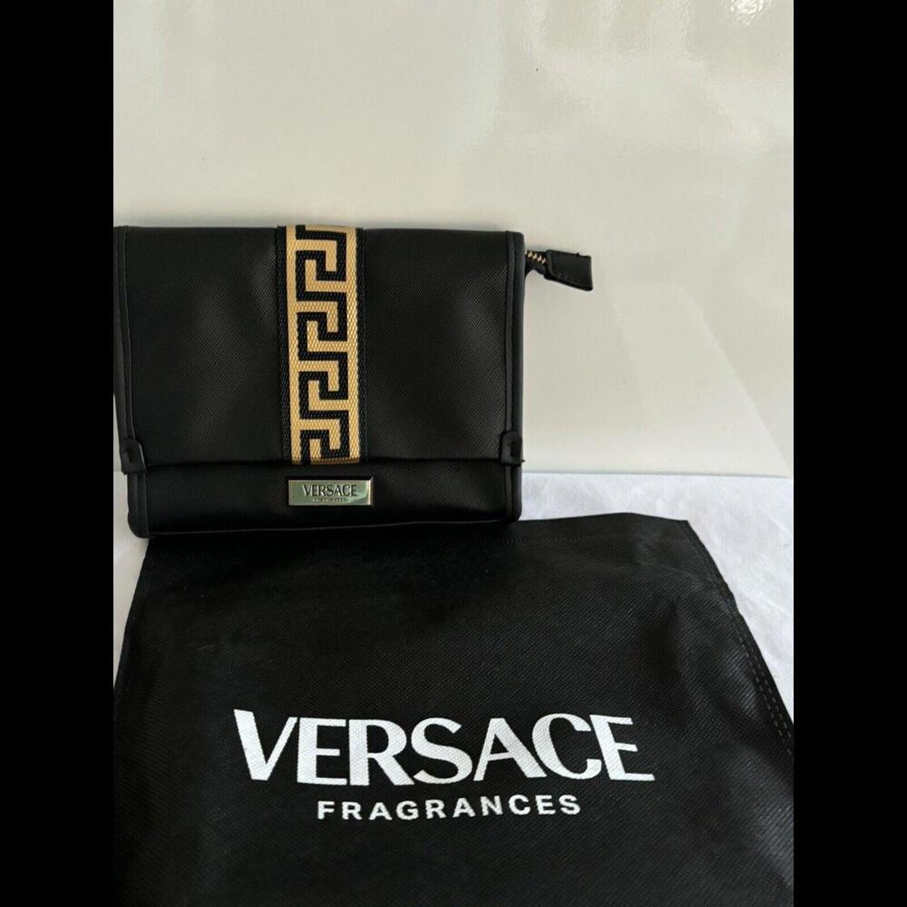 VERSACE FRAGRANCE INSTITUTIONAL CASE TRAVEL BAG WOMENS POUCH 7" X 5.5" X 2"